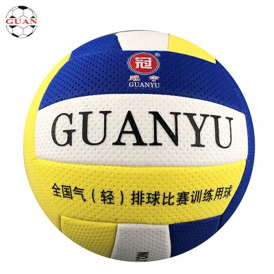 China Lightweight and soft size 7 ball gas volleyball training and competition volleyball for middle-aged ball traning and student competition for sale