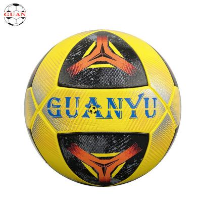 China High Quality Team Sporting Games Soccer Ball 2019 New Design Size 5 Match Sports Game Machine Stitched PU Ball for sale