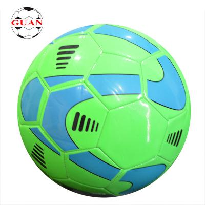 China Football Traning Size Cheap Official Weight Printing PVC/PU/TPU Soccer Ball Custom Size 5 for sale