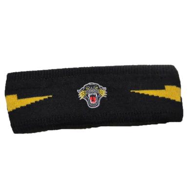 China Trendy knitted headband with fleece lining, custom elastic headbands, headbands for men for sale