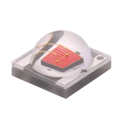 China AlGaInP sell high power AlN ceramic smd 3535 yellow led diode / high power 3w 590 595nm yellow amber led chip for sale