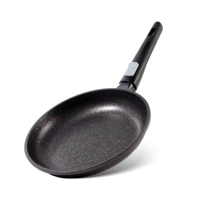 China Fissman Sustainable Cast Aluminum 20cm Non Stick Pan Blini Pan Frying Stone-Coated With Long Handle for sale