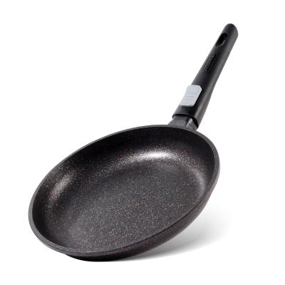 China Fissman Sustainable Cast Aluminum 24cm Non Stick Pan Blini Pan Frying Stone-Coated With Long Handle for sale