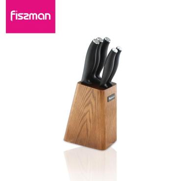 China Viable Hot Selling Professional Classic 6pcs Kitchen Knife Block Sets for sale