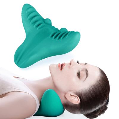 China 2023 New Product Comfortable Neck And Shoulder Cervical Relaxer Neck Massage Pillow for sale