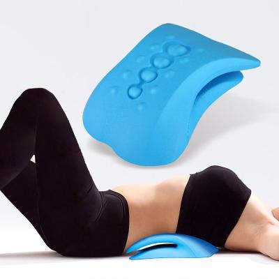 China Portable Eco-friendly 100%pu Foam Lumbar Posture Corrector Back Massager Stretcher for sale