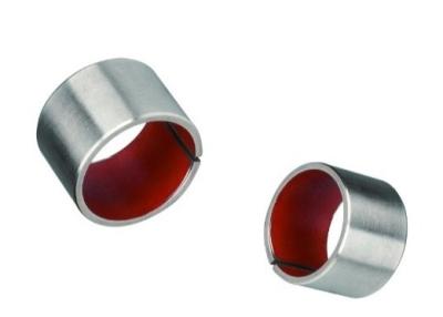 China auto do ² de 250N/mm que lubrifica os rolamentos vermelhos do polímero do metal de PTFE à venda