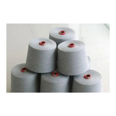 China Hot Selling Cotton 32 Polyester Blended Vortex 2 Oe Blend Heather Antistatic Spun Yarn for sale