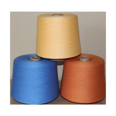 China Viable Price Cheap Fabric Carded Wholesale 21S 32S 40S Dyed Cotton Yarns for sale