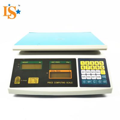 China ACS 30 Digital Electronic Price Scale Digital Computing Scale 30 Kg ACS-HAC/HAE for sale