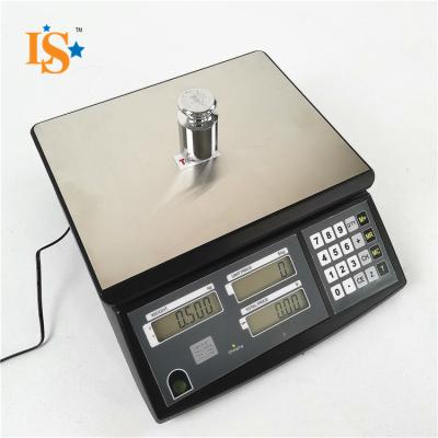 China 30kg /5g Electronic Digital Weigh 15kg/2g Scale LCD Price Scale Acs Price Computer Computing Scale 30kg /5g for sale