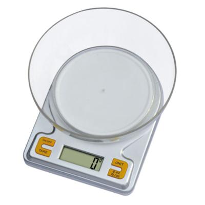 China Auto Off Duty China Manufactured Household Product Kitchen Scale With Bowl for sale