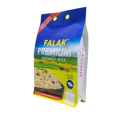 China Plastic Packaging Bag Wholesale Barrier China Supplier Rice Food Grade 1 Kg 2 Kg 5 Kg Rice Bag With Clear Window for sale