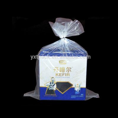 China Sleeve / Clear LDPE Plastic Packaging Bag Bin Box Cover Film Pallet Top Open Liner Large Size for sale