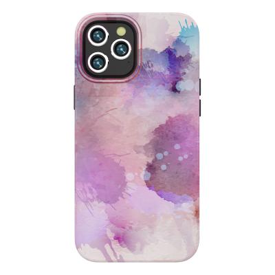 China UV Printing Shockproof Oil Spray Solid Color TPU TPU And Spray Magnet Rubber Paint For iPhone 12 Series Case for sale