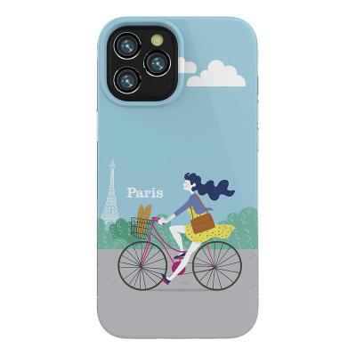 China Various Pattern Shockproof Magnet TPU Phone Case Magnetic Colorful Painting Spray Oil Or UV Printing Can Be Customized for sale