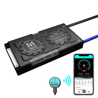 China Smart electronic bms 60v 30A 40A 60A 80A 100A 250A 300A 3.7v Li ion battery products 17S bms BT UART RS485 CAN 18650 communication bms board for sale