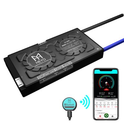China Smart electronic bms 12v 30A 40A 60A 80A 100A 250A 300A 3.7v Li ion battery products 3S bms BT UART RS485 CAN communication 18650 bms board for sale