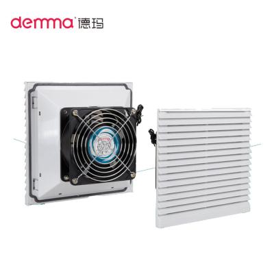 China FK6621 110V Hotels Power Distribution Cabinet Fan Electric Mesh Ventilation Dust Cover Shutters for sale