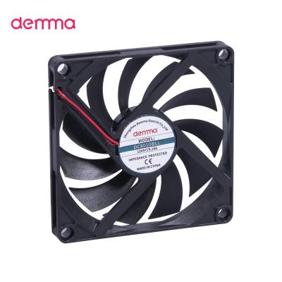 China Demma hot selling dc 12 v hotels axial high speed and low noise ac cpu fan for sale