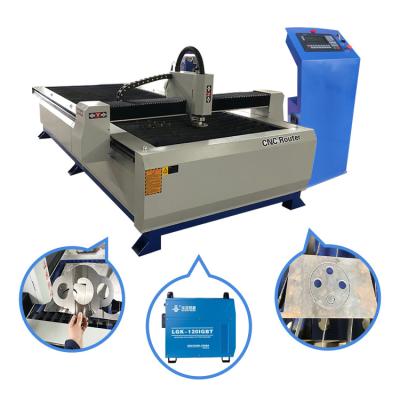 China New Plasma Machine 2022 CNC Plasma Cutter China Supplier Building Material Stores Metallurgy Cutting Machine Heavy Table for sale