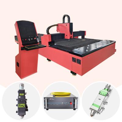 China Air Cooled Fiber Laser Cutting Machine 6000W For Metal Sheet 1500*3000 mm Fiber Cutting Machine for sale