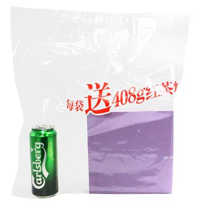 China Factory Price Flexiloop Resealable Custom Plastic Large Logo Ldpe Beach Clear Pvc Handle Tube Moisture Proof Clear Pouch for sale