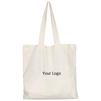 China Morden Style ANTISTATIC Custom Printed Logo Beach Canvas Cotton Tote Bag Women Black Words Shopping for sale