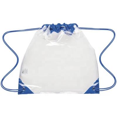 China Security Clear Drawstring Bag 14