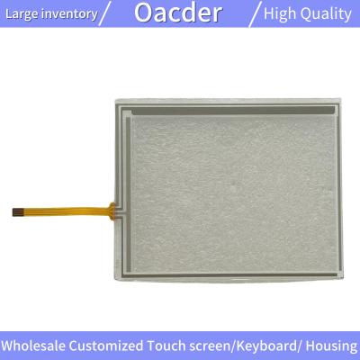 China Industrial Automation Touch Screen Panel Glass Analog To Digital Converter With Covered Protective Film For AMT98202 NTX0100-8801R for sale