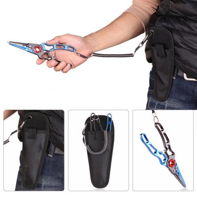 China Outdoor Accessories Aluminum Alloy Lure Pliers Fishing Pliers Pliers Fishing Tools for sale