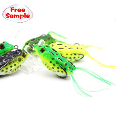 China Ourdoor Fishing Eight Claw Fishing Lures Thunder Frog Simulation Soft Bait Bionic Bait for sale