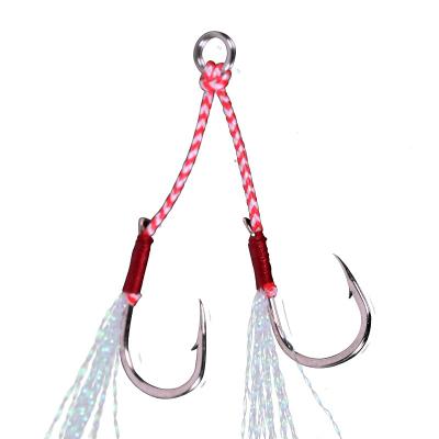 China Fishing Time Hot Selling Bone Packed Bait Holder Collar Hook Long Leg Hooks for sale