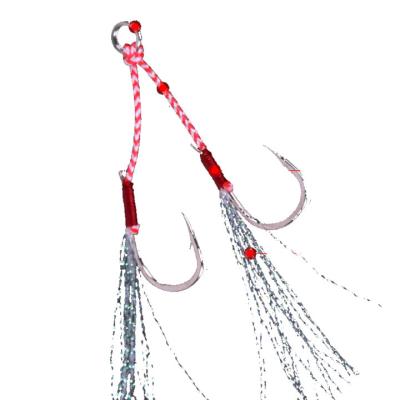 China Fishing Time Building Marin Hooks Fishing Barbless Tuna Hook Wire Hybrid Tool for sale