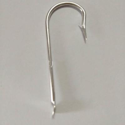 China High Strength High Carbon Steel Sea Fishing Round Bent Sea Hook Fishing Hook for sale