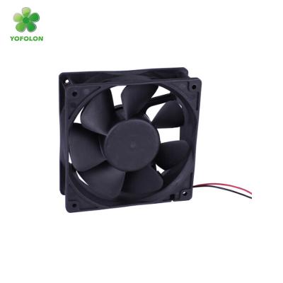 China Printer Yofolon 120x120x38mm 12V 24V 12038 Brushless DC Fan High Axial Flow 120mm DC Fan for sale