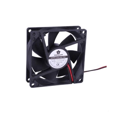 China Printer Yofolon 80x80x25mm DC 12V fan 5V cpu fan factory price adda dc axial fan for sale