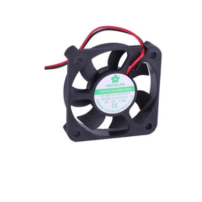 China Printer 50x50x10mm 12V 24V High Flow Axial Flow DC Inverter DC Fan 50mm DC Fan Fan for sale