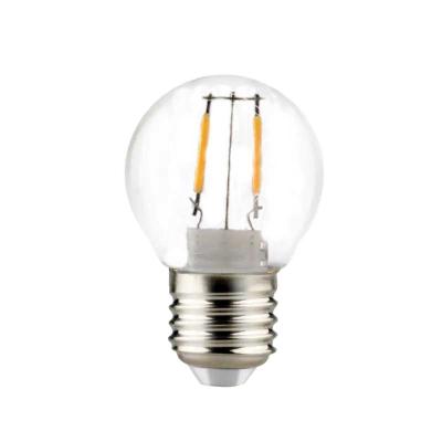 China Garden Custom edison led filament bulb G45 PC shell replacement led bulb E27 decoration for home for sale