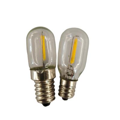 China Home Edison led bulb filament E12 E14 decorative lamp T20 retro small filament bulb lamp for sale