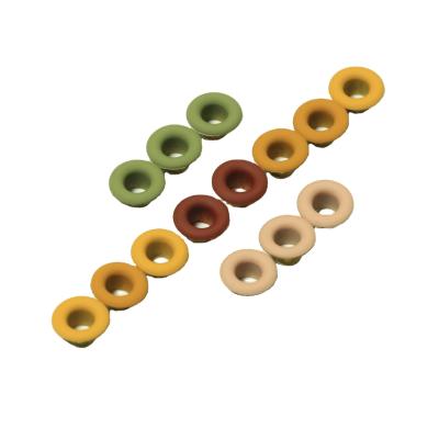 China Wholesale High Quality Brass Grommet Clip Button Ring Factory Custom Grommet Nickel Free Grommet For Clothing for sale