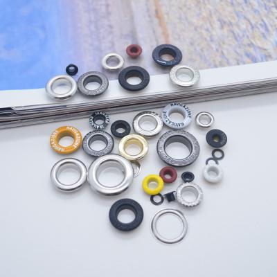 China Nickel Free Custom Grommets 5mm Stainless Factory Different Size Metal Grommet and Grommet for sale