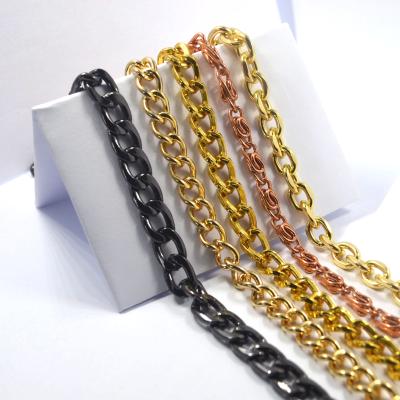 China Eco - Friendly High Quality Custom Aluminum Chains Bags Accessories OEM Large Metal Chain For Bags for sale