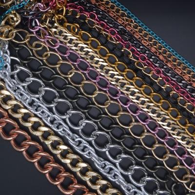 China Eco-friendly All Kinds Of Decorative Chains Metal Chain Stainless Steel Chain For Bags Garment Accessory for sale