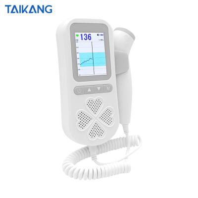 China Portable Home Hospital Pocket Clinic Medical Device Ultrasound Baby Heart Detect Fetal Doppler Monitor for sale