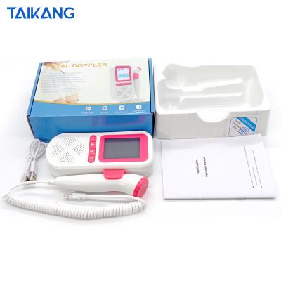 China Hospital Home Housekeeping Clinic Home Use Hear Baby Heartbeat Detect Health Fetal Doppler Monitor for sale