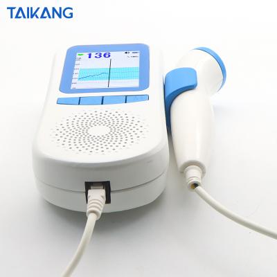 China Home Clinic Hospital Manufactures Selling Home Portable Pocket Digital Heart Focus Monitoring Fetal Doppler Monitor for sale