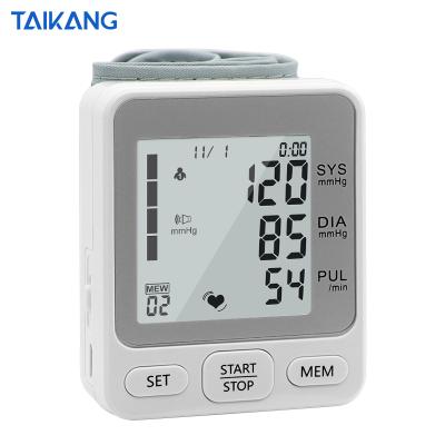 China Hospital Home Automatic Wrist Digital Heart Rate Blood Pressure Rechargeable Manual Monitoring Monitor for sale