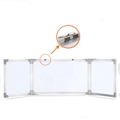 China High quality magnetic bestseller folding board with aluminum frame, chalk board 100x400 cm for sale