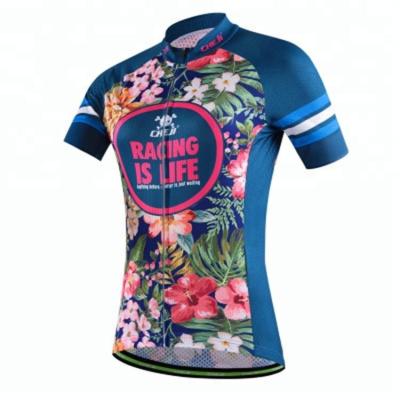 China Breathable Professional Cycling Shirt Cycling Clothing With Pocket for sale